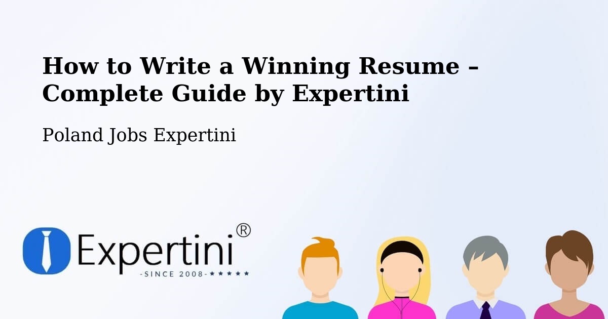 Resume Writing Guide for Job Seekers – Świdwin - Świdwin, Poland Jobs Expertini